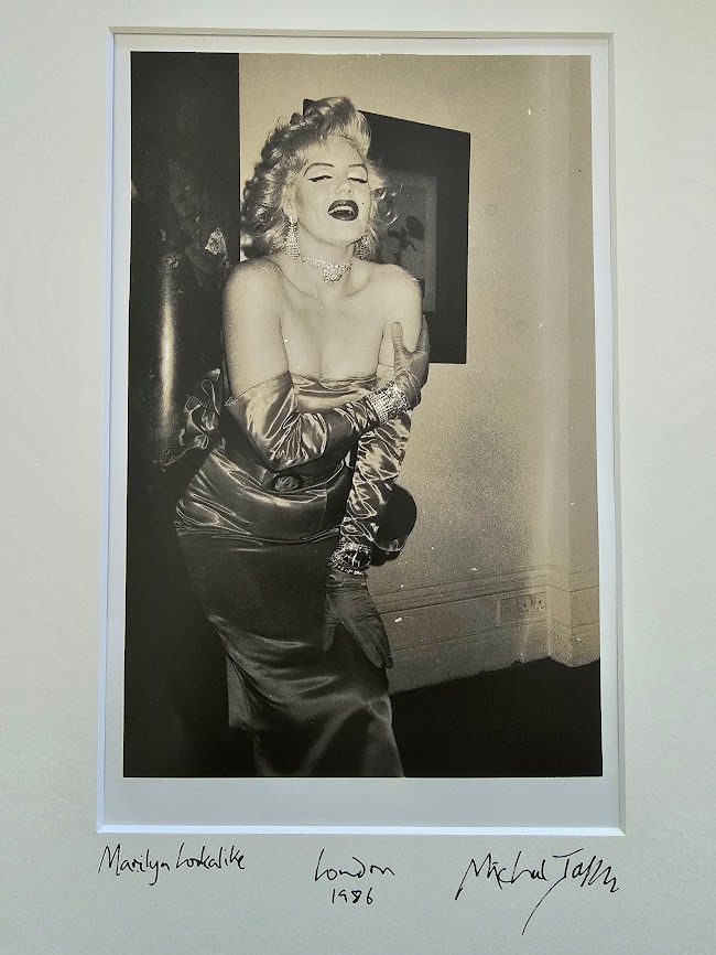 Marilyn Monroe Lookalike looking sexy in the ballroom by Michael Joseph