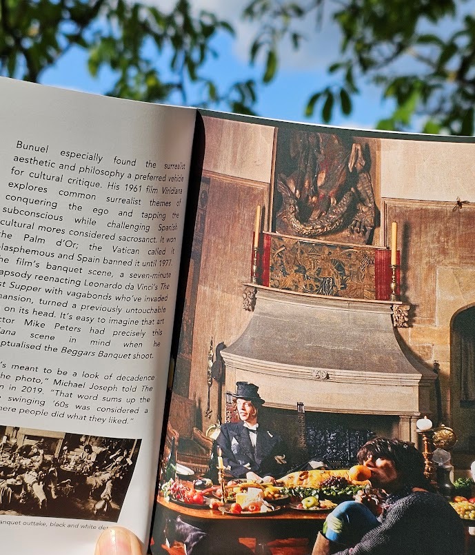 Catalogue Exposition à la Gare Robert Doisneau des Photos Beggars Banquet Rolling Stones par Michael Joseph - exhibition brochure par Meg Ryan