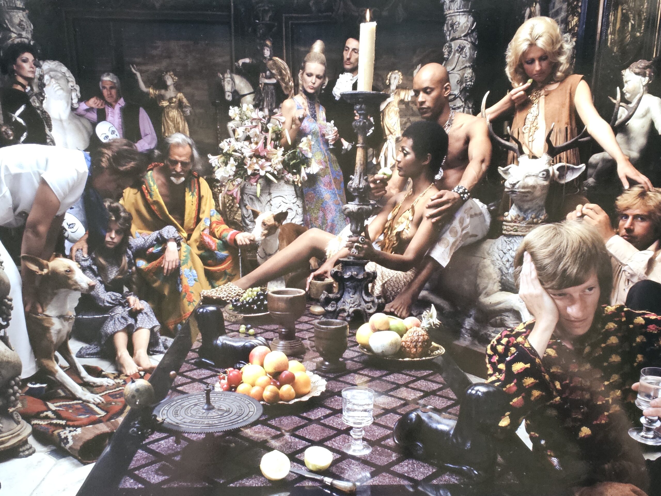 Fête de bureau avec de la vodka Smirnoff, collection d'alcool publicité osée, publicité londonienne années 70 par Michael Joseph