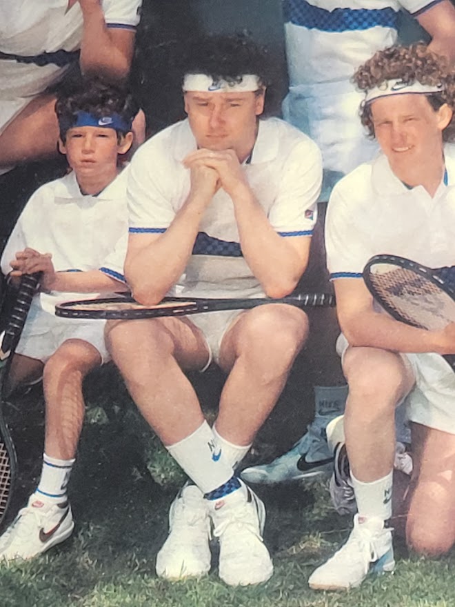 McEnroe lookalike ad, "Now anyone can look like McEnroe" Nike campaign by Michael Joseph