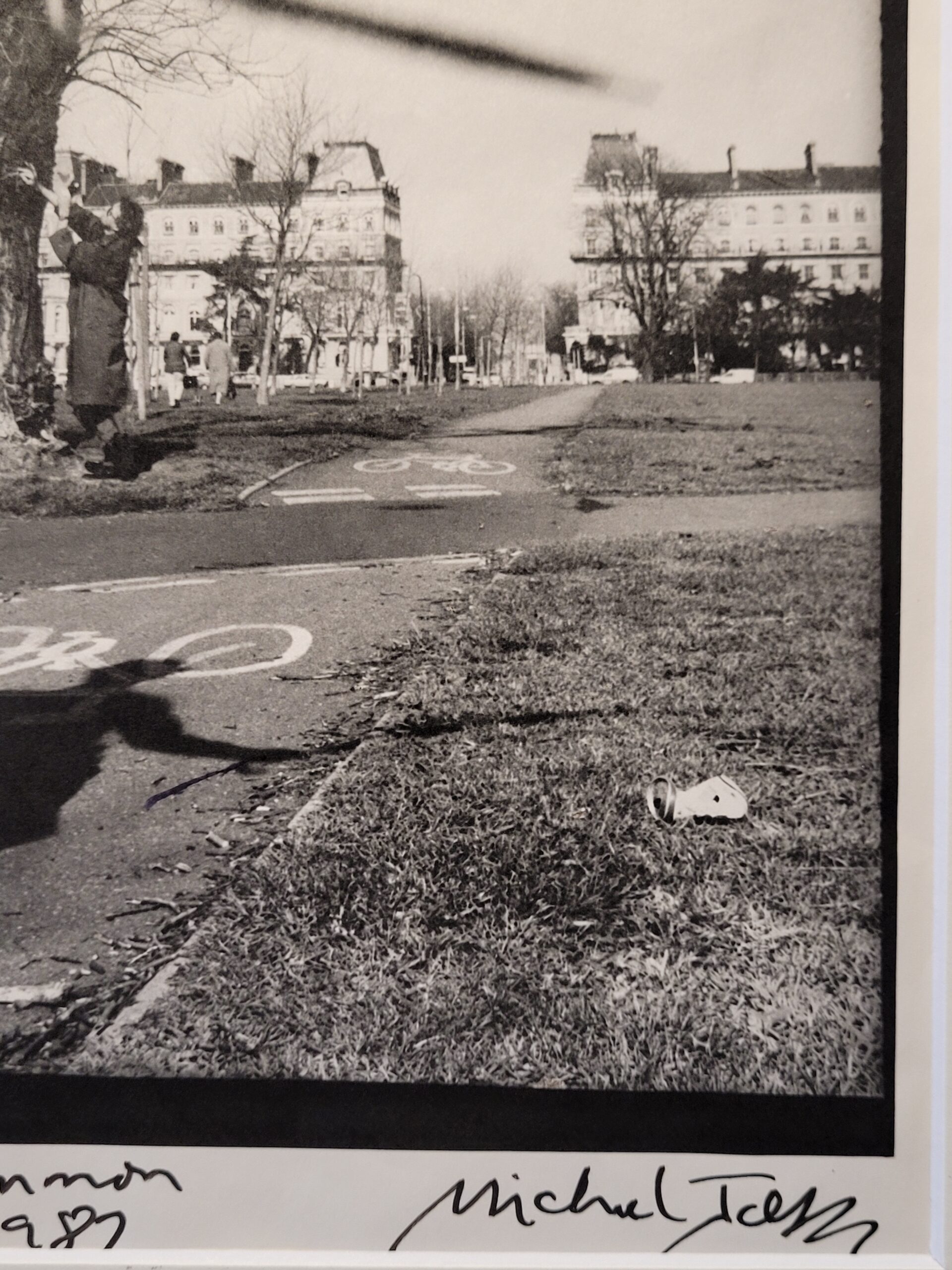 Portrait unicycliste sur Clapham Common à Londres, par Michael Joseph