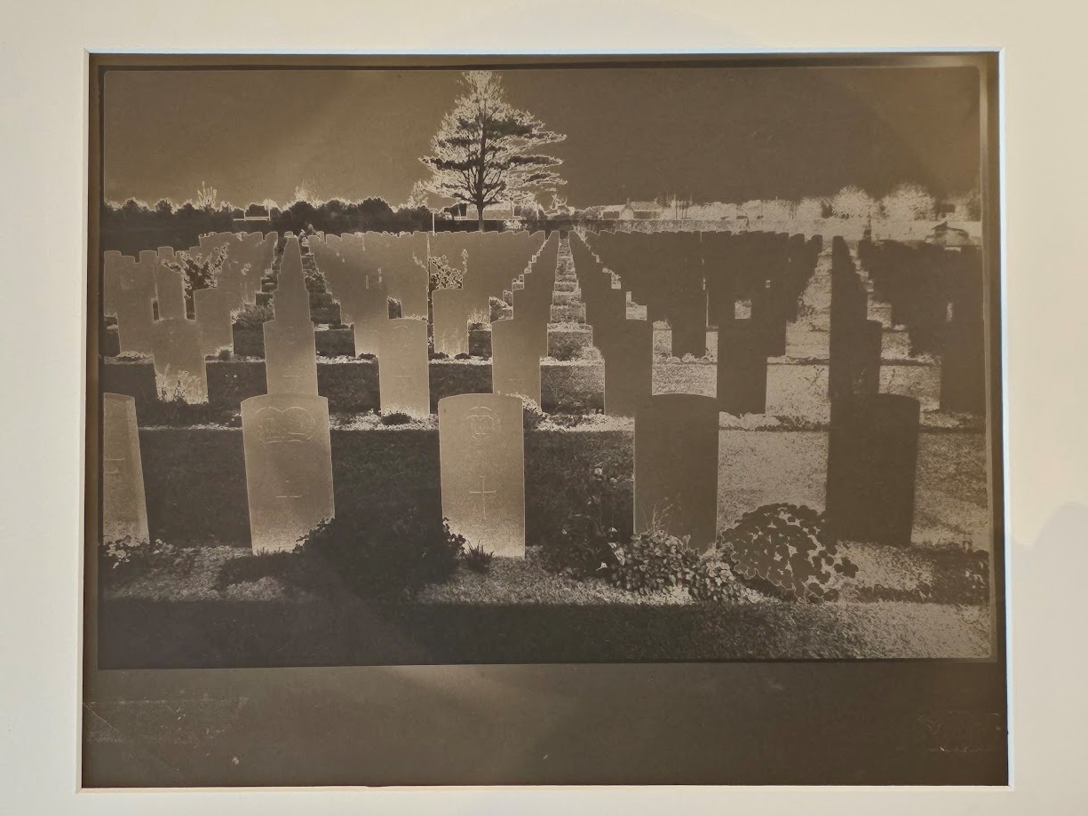 English cemetary at Bayeux, Normandy for 1944 D-day celebration, artistic edition by Michael Joseph