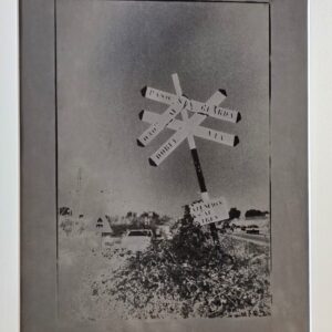 Atencion al tren - wonky railway siding on the way to Figueras by Michael Joseph