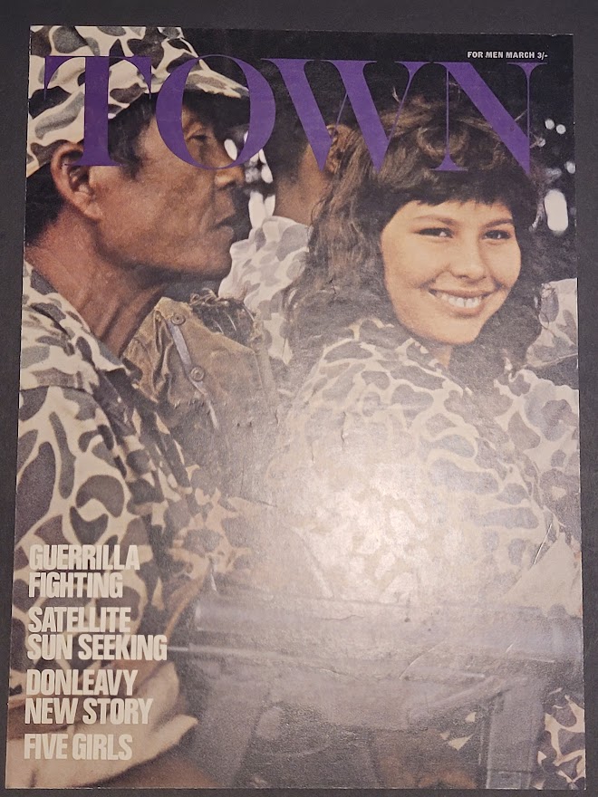 Female Soldier in south Vietnam, magazine cover plus print featuring the photographer by Michael Joseph