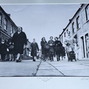 Elderly Delivery Ladies in the street in Northern England by Michael Joseph