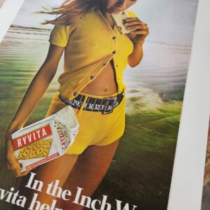 La guerre du pouce, publicité Ryvita des années 70, par Michael Joseph