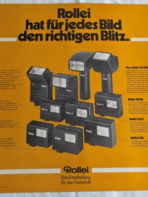 Rollei Poster verso