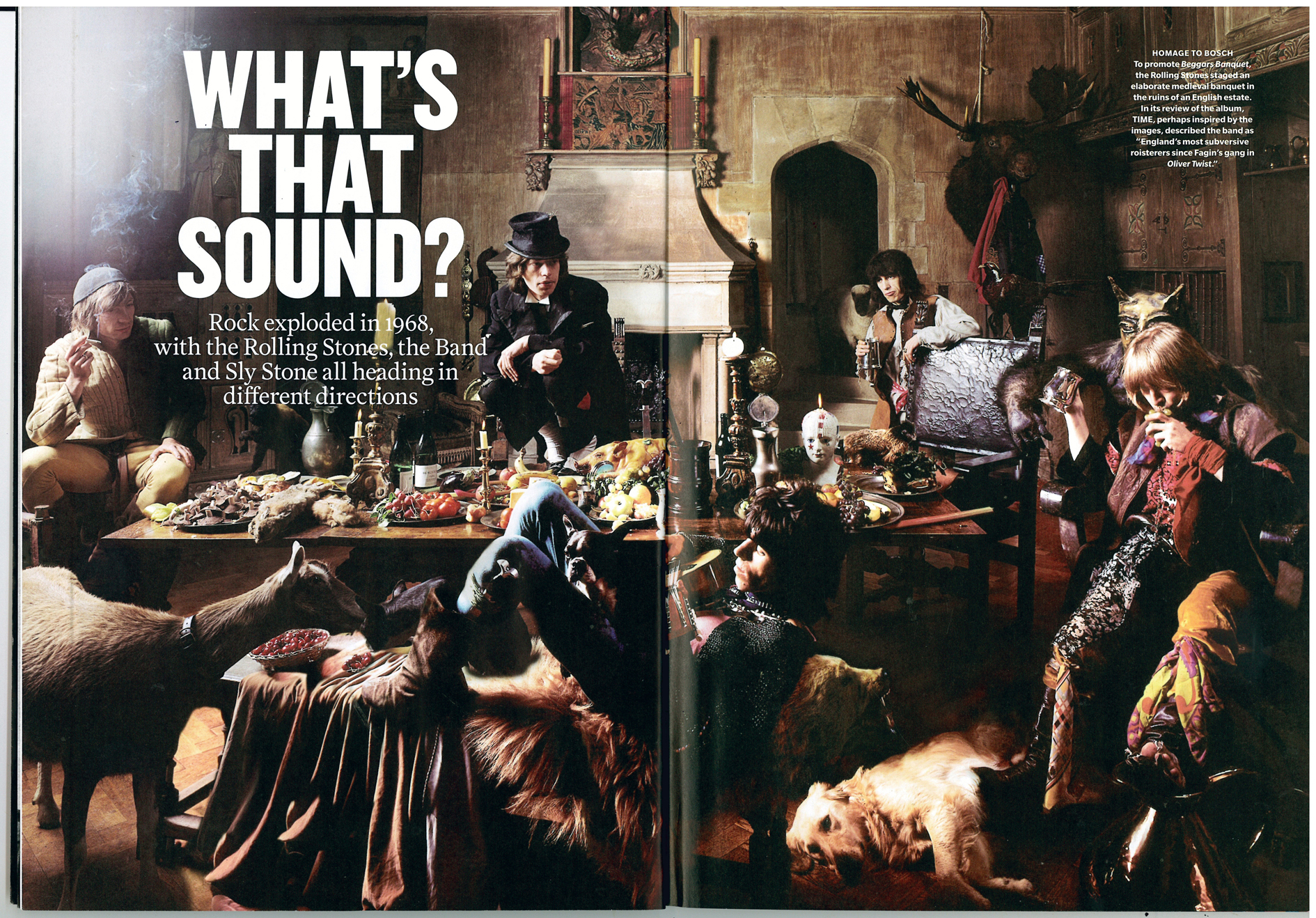 Time Life, Music of 68 re Beggars Banquet photoshoot by Michael Joseph at Sarum Chase Swarkestone (uk text)