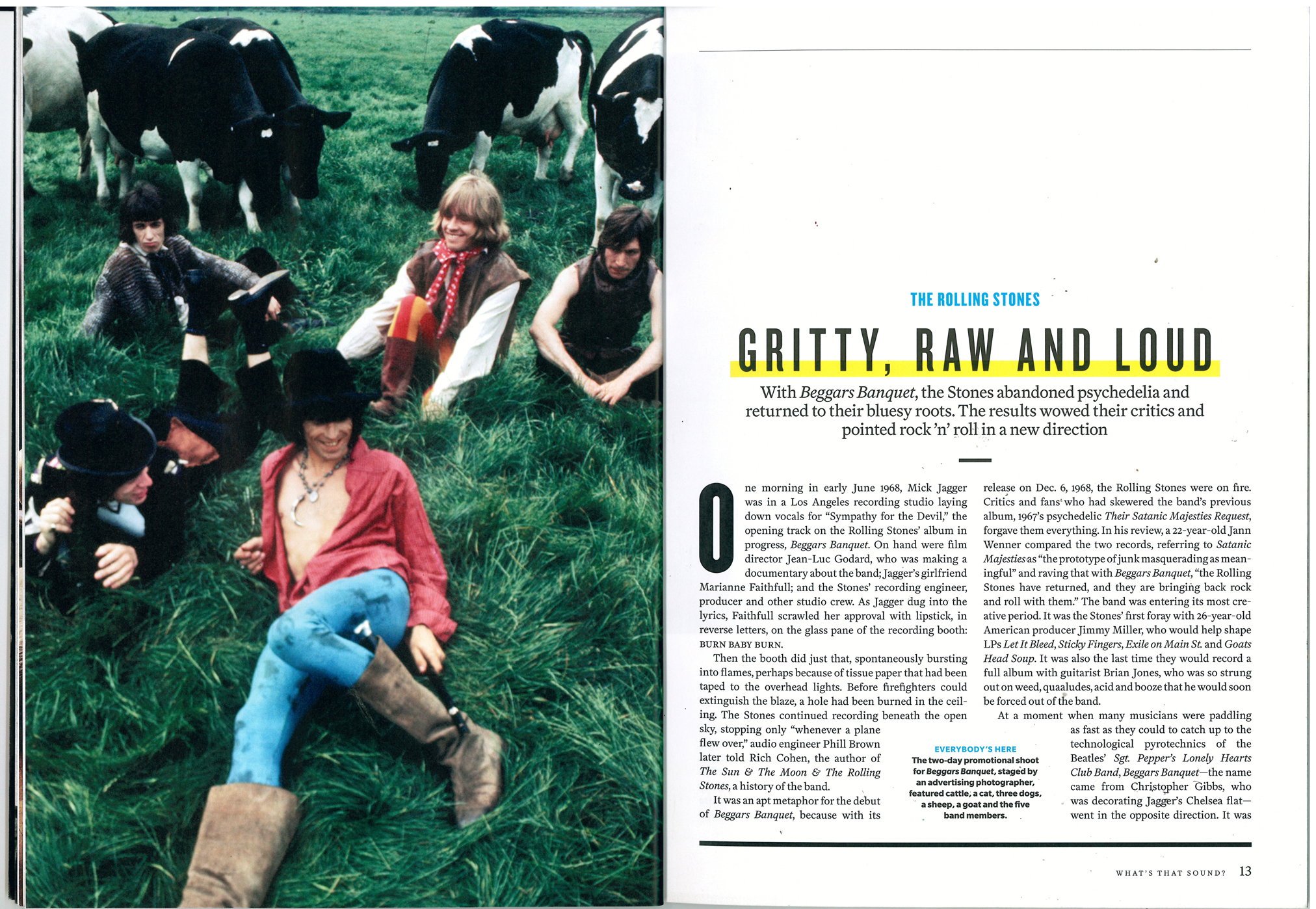 Time Life, Music of 68 re Beggars Banquet photoshoot by Michael Joseph at Sarum Chase Swarkestone (uk text)