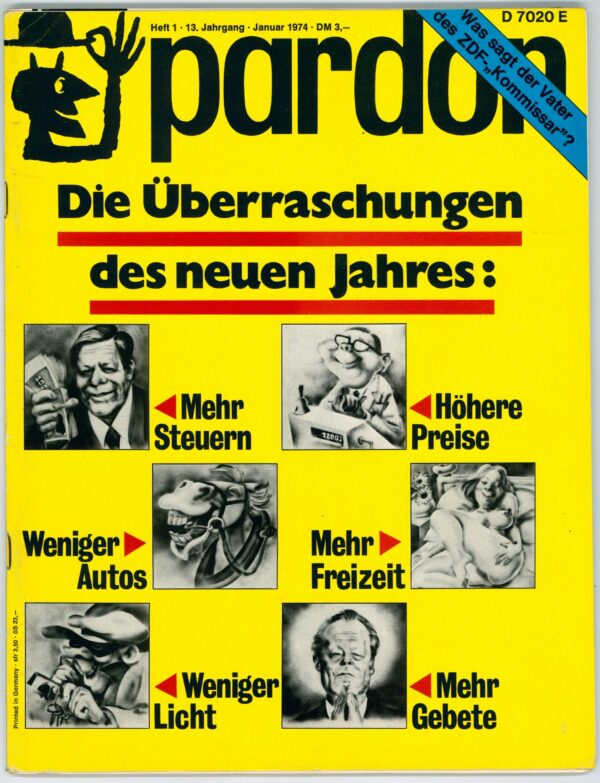 Pardon German Magazine, article on Michael Joseph London Advertising Photographer (text in german)