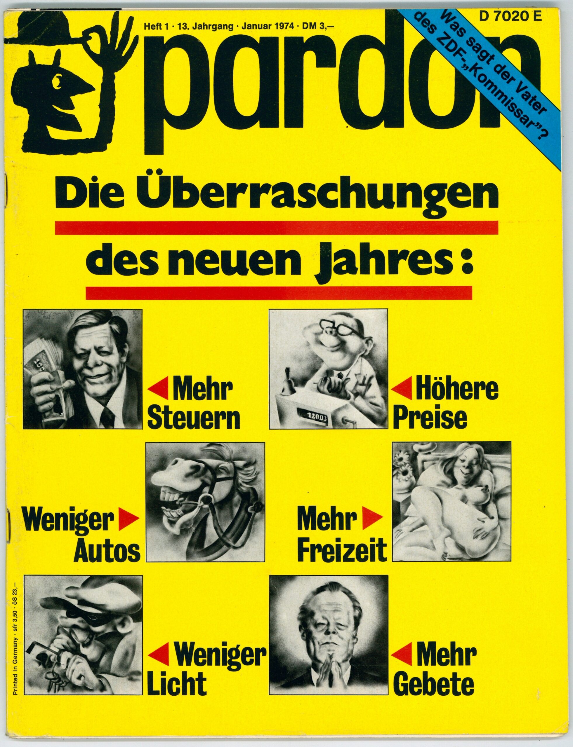 Pardon German Magazine, article on Michael Joseph London Advertising Photographer (text in german)