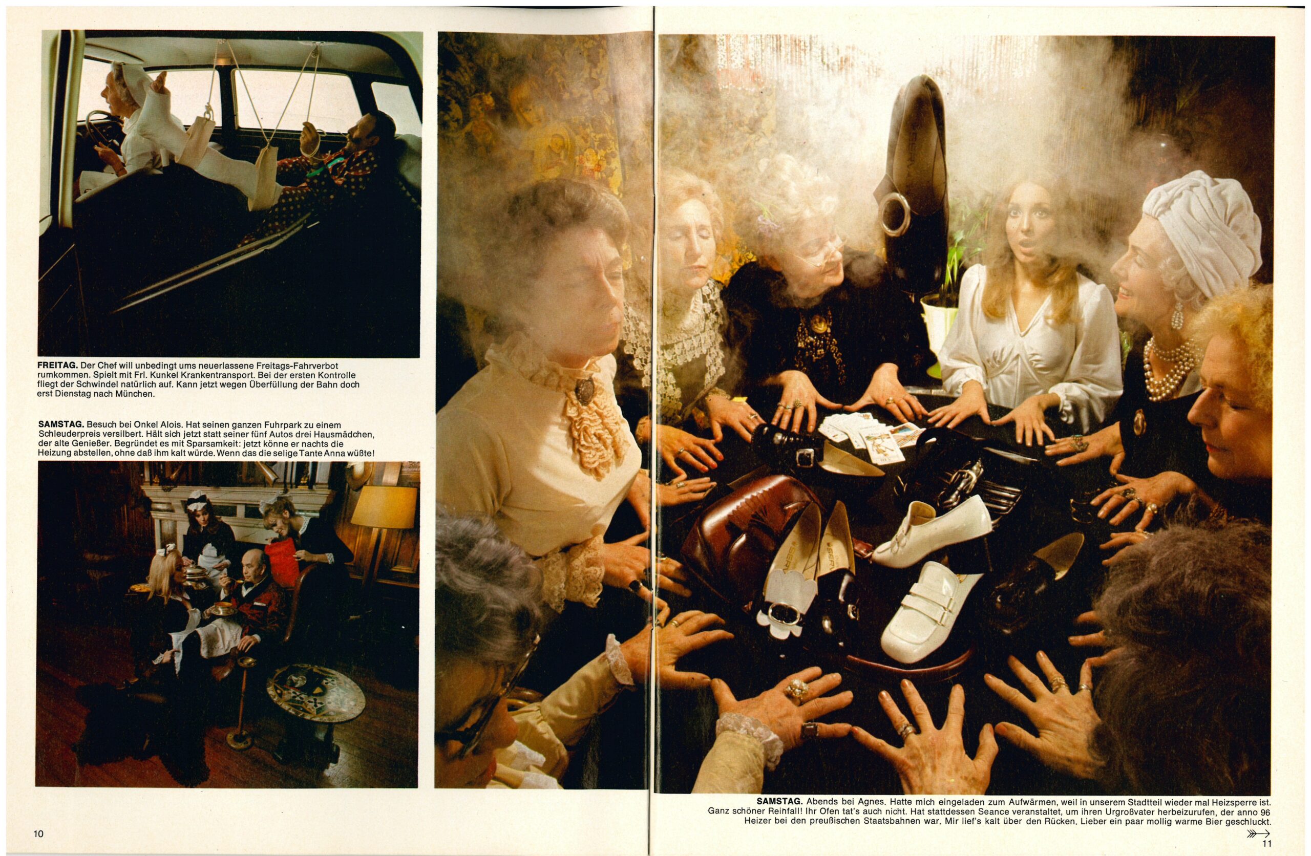 Pardon German Magazine, article on Michael Joseph London Advertising Photographer (text in german)