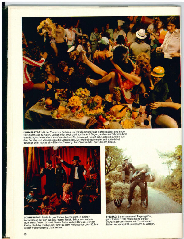 Pardon German Magazine, article on Michael Joseph London Advertising Photographer (text in german)
