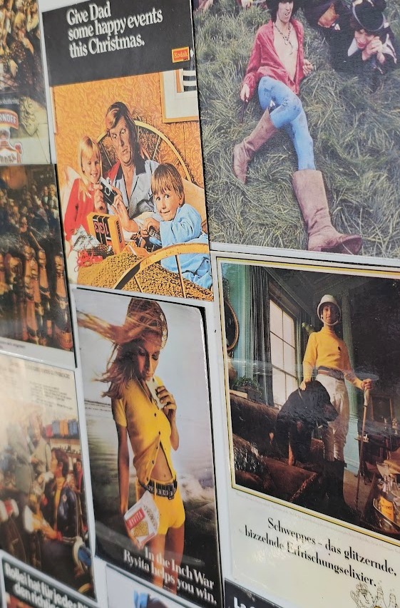 Lot de 5 Magnets publicités vintage de votre choix pour 10e compris frais de port!