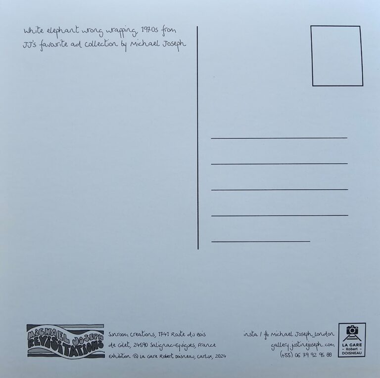 "Le Mauvais Emballage" Carte Postale de Michael Joseph