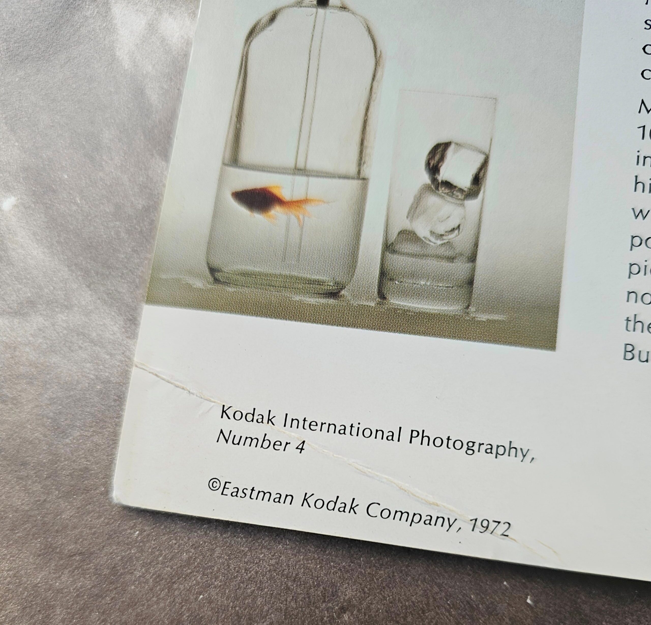 “Cheers” – A Photographic Toast by Michael Joseph, London Advertising Photographer article in Kodak Magazine edition 4 from 1972
