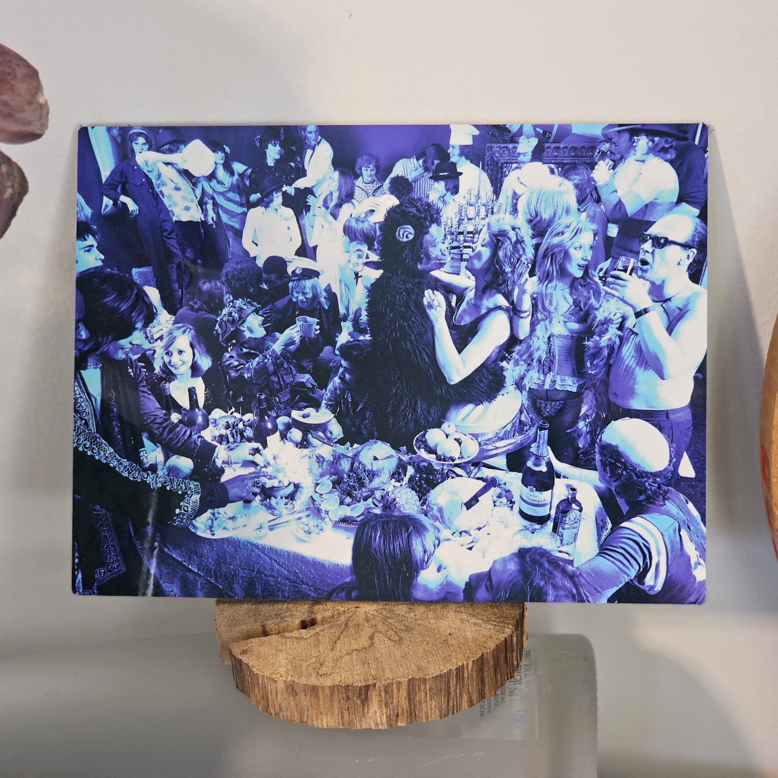 Kummel Ancora - an orgy for an alcohol advertisement - small format on aluminium, glossy photo by Michael Joseph