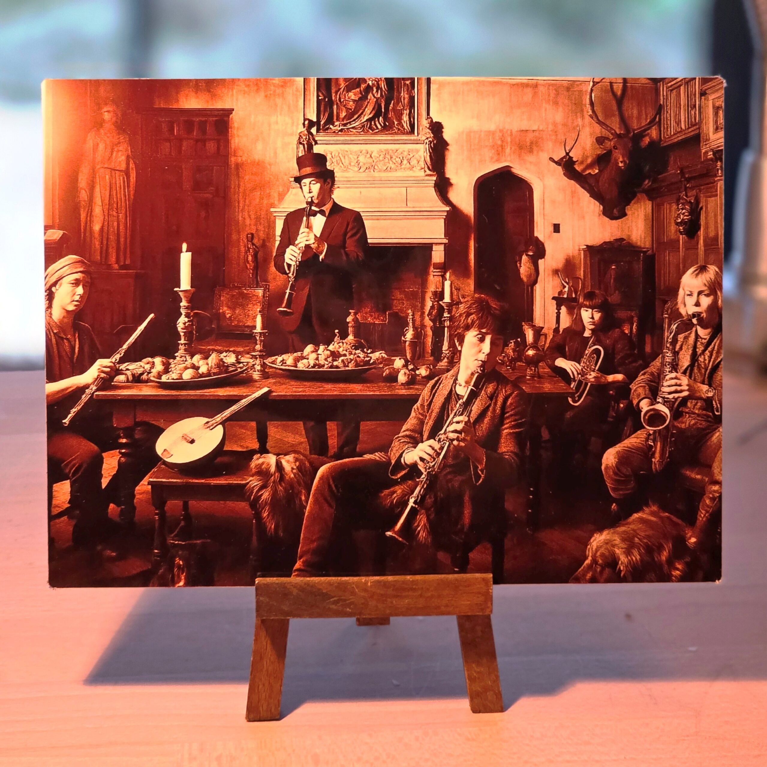 Wind Instruments A familiar photo shoot, reimagined with a wink.