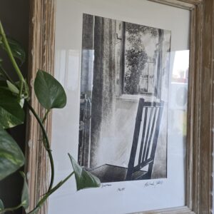 Window, Chair, Light – A Rare Intimate Composition by Michael Joseph