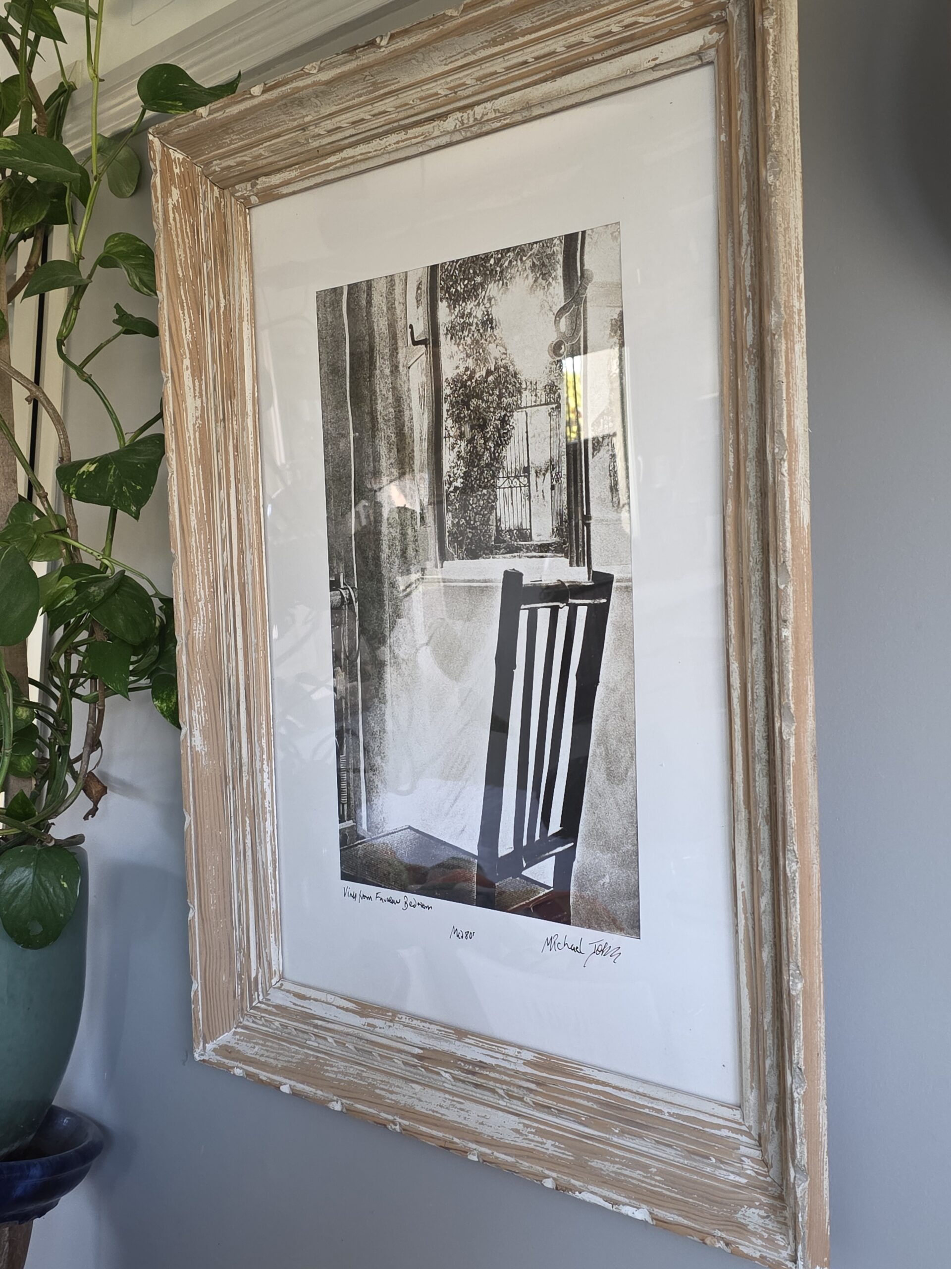 Window, Chair, Light – A Rare Intimate Composition by Michael Joseph