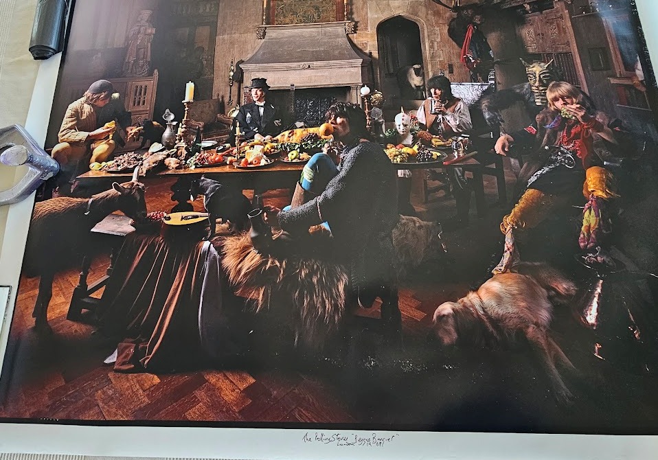 Keith Orange at Sarum Chase: The Rolling Stones' 1968 'Beggar's Banquet' Session - Limited Edition Print by Michael Joseph