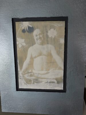 Yoga fleuri cyanotype, photo by Michael Joseph