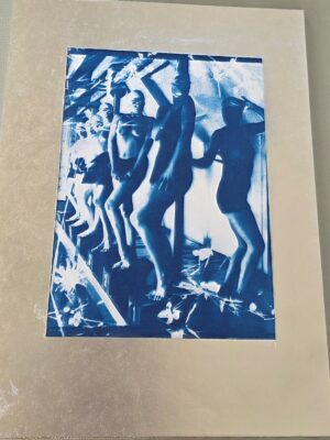 Pool Ladies, cyanotype, photo by Michael Joseph