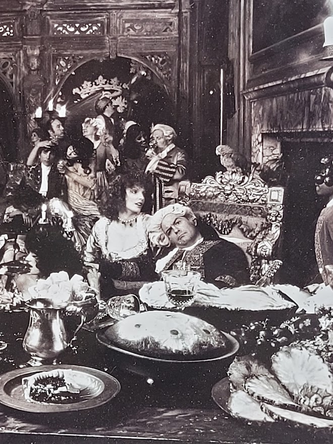 Lord Offley orgy, merrily drinking Port with his friends, black and white by Michael Joseph – Image 7