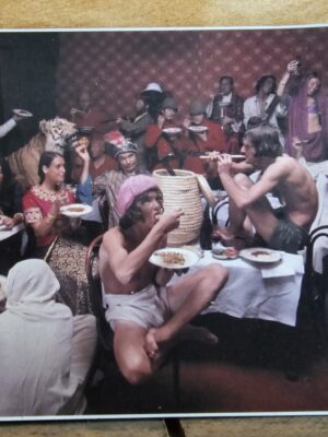 Magnet - shot called indian banquet, a group scene that was never used – photo by Michael Joseph