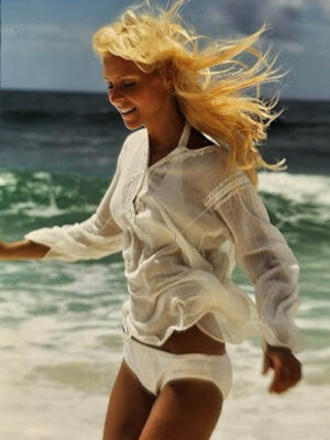 Bahama Beach Blonde, Magnet esprit insouciance des années soixante-dix