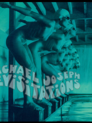 Turquoise-vert prêt à plonger, Collection Pool Ladies, Photographie publicitaire londonienne Carte postale de Michael Joseph