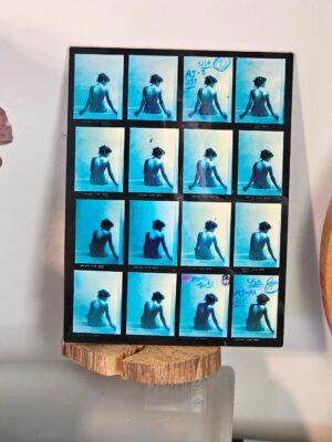Nivea contact sheet - small format on aluminium, matt finish, photo by Michael Joseph