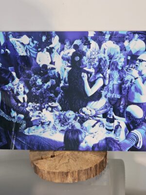 Kummel Ancora - an orgy for an alcohol advertisement - small format on aluminium, glossy photo by Michael Joseph
