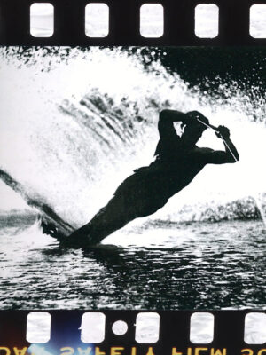 "Cutting the Wake", Ronnie Spiegel Waterskiing in South Africa by Michael Joseph