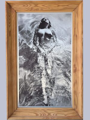 Solo Swimmer, Tirage sur aluminium par Michael Joseph