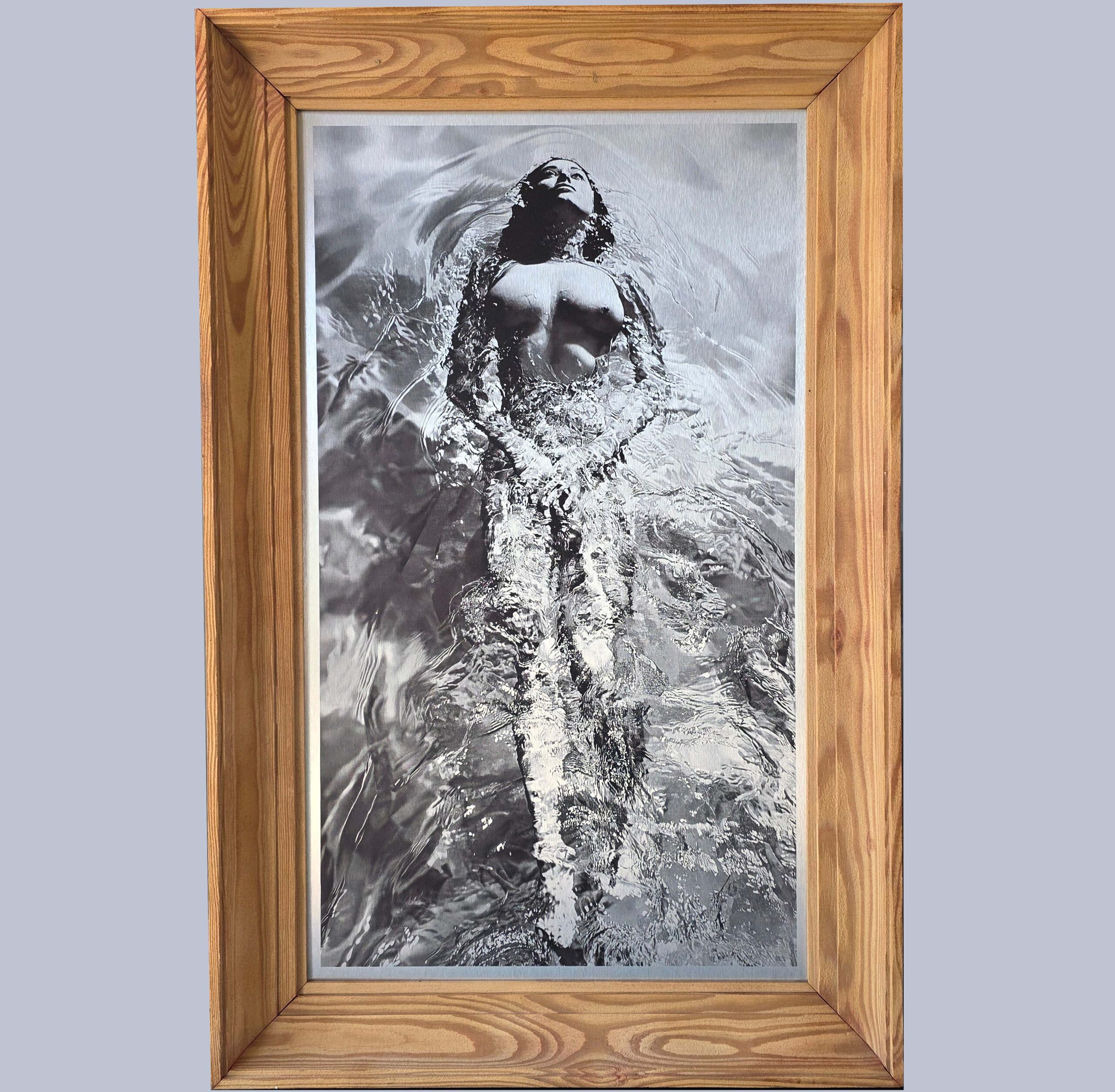 Solo Swimmer, Tirage sur aluminium par Michael Joseph