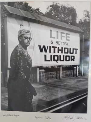 La vie est mieux sans alcool, Instant immortalisé par Michael Joseph