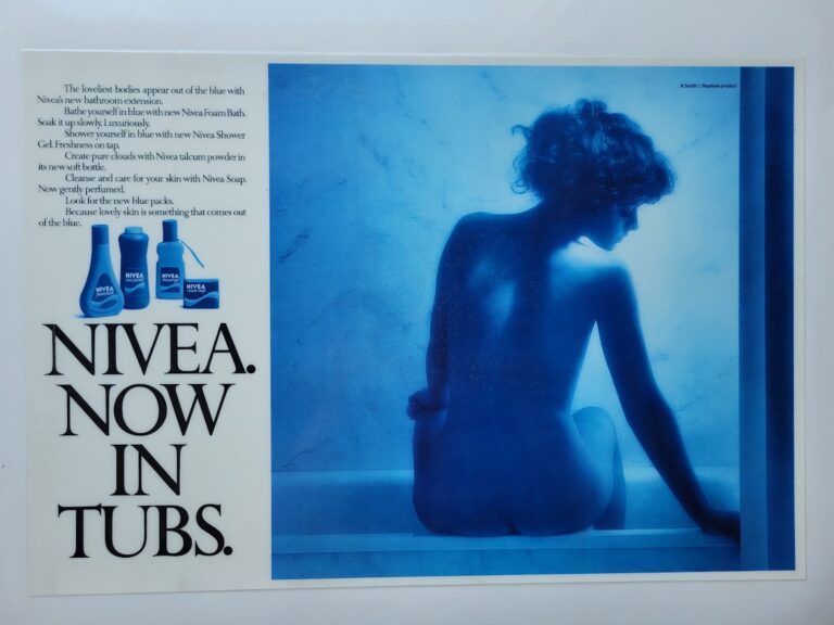 Nivea. now in tubs