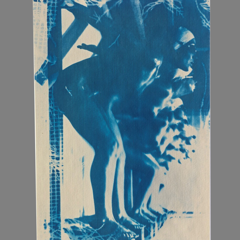 Ready to Dive – Unique Cyanotype – Pool Ladies Photo Shoot by Michael Joseph - Image 4