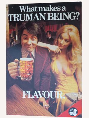 What Makes A Truman Being? Flavour - publicité des années 70 photo par Michael Joseph
