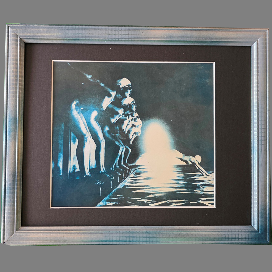 Faux départ - tirage argentique de l'affiche série des baigneuses par Michael Joseph